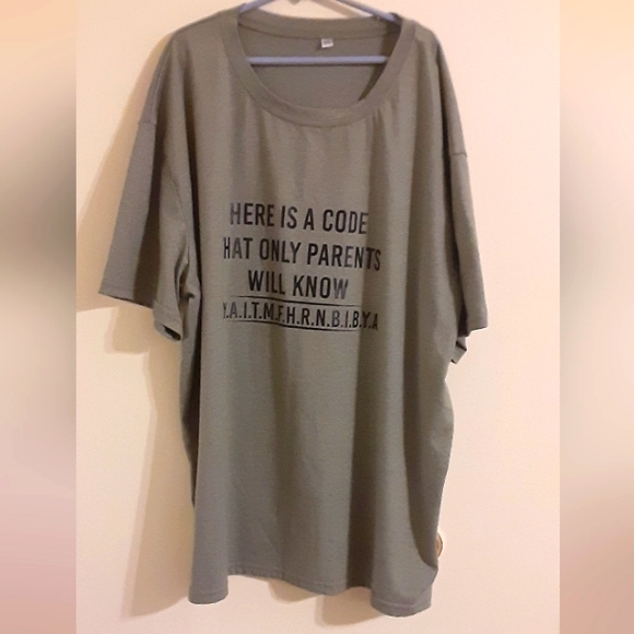 Men's Graphic T-Shirt (Here Is A Code That Only Parents Will Know) - Picture 7 of 15